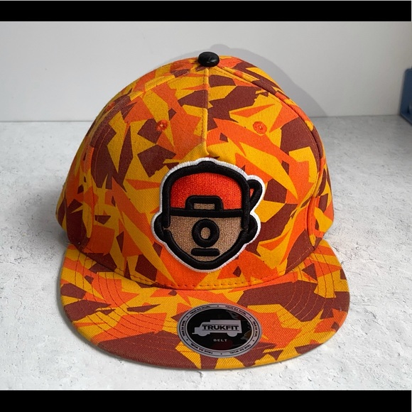 Trukfit tangerine snap back